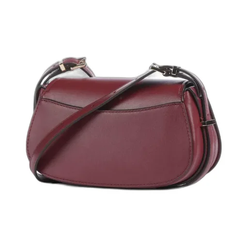 Lydia Curved Leather Cross Body Bag