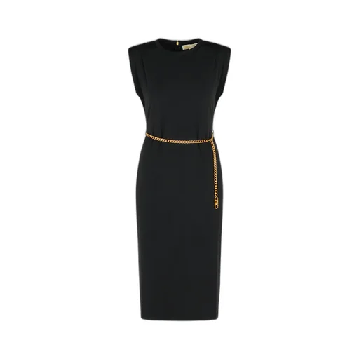 Chain Belt Dress