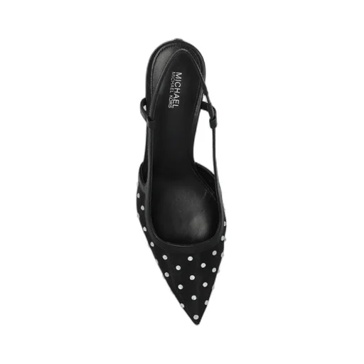 Alora Embellished Mesh Slingback Pumps