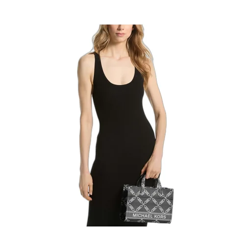 Small Gigi Monogram Jacquard Tote Bag