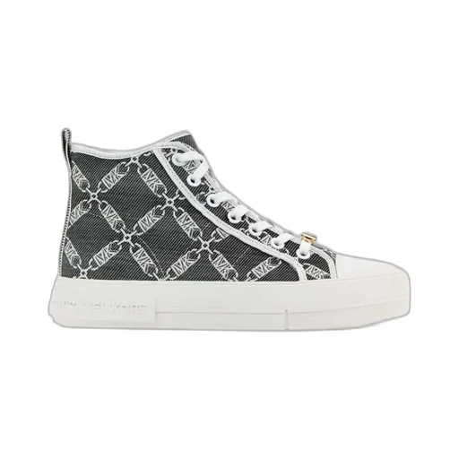Evy Empire Logo Jacquard High-Top Sneakers