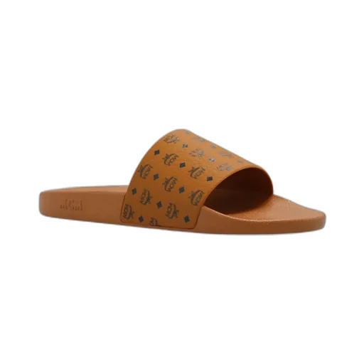 Logo-Printed Slip-On Sandals