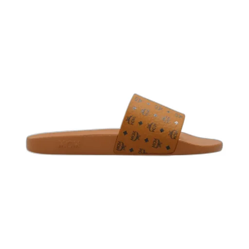 Logo-Printed Slip-On Sandals