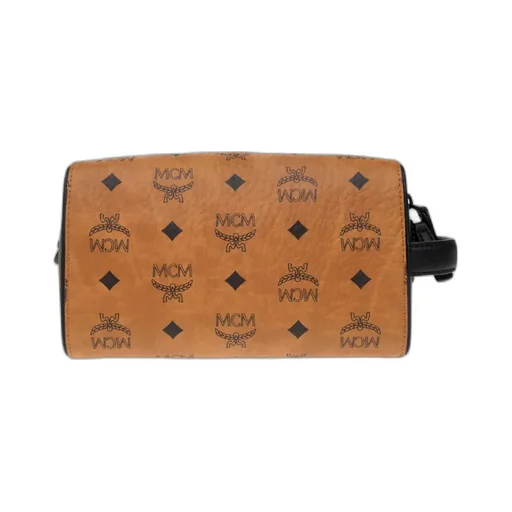 Ottomar Logo-Print Clutch Bag