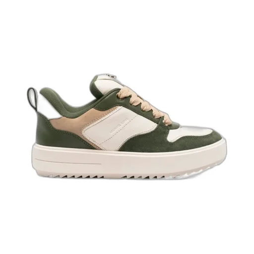 Rumi Round Toe Panelled Sneakers