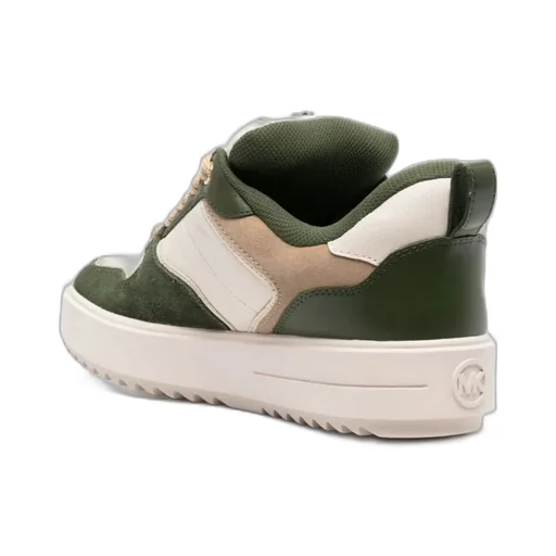 Rumi Round Toe Panelled Sneakers