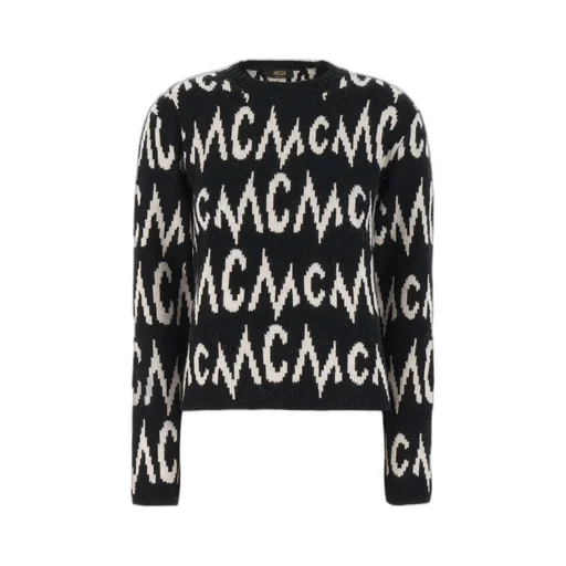 Logo Intarsia Crewneck Jumper