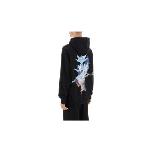 Logo Printed Drawstring Hoodie