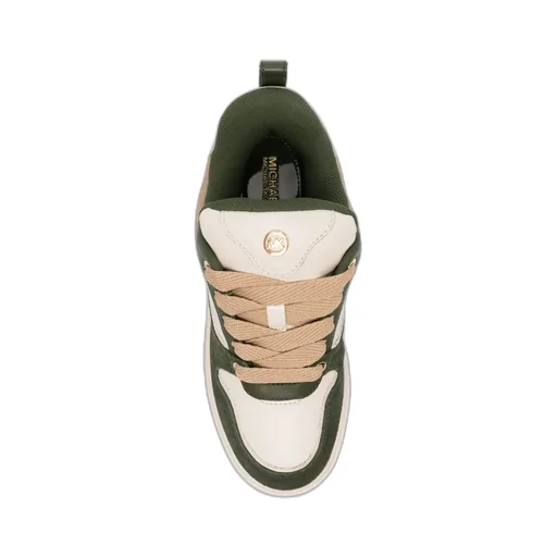 Rumi Round Toe Panelled Sneakers