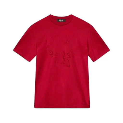 Logo Printed Round Collar T-Shirt