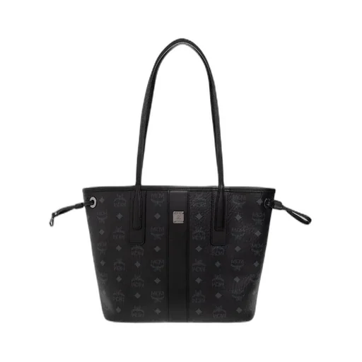 Liz Reversible Monogram Pattern Tote Bag