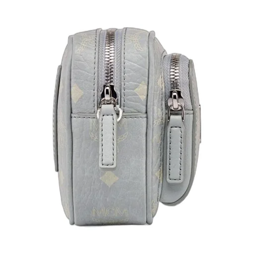 Logo Zipper Shoulder Bag