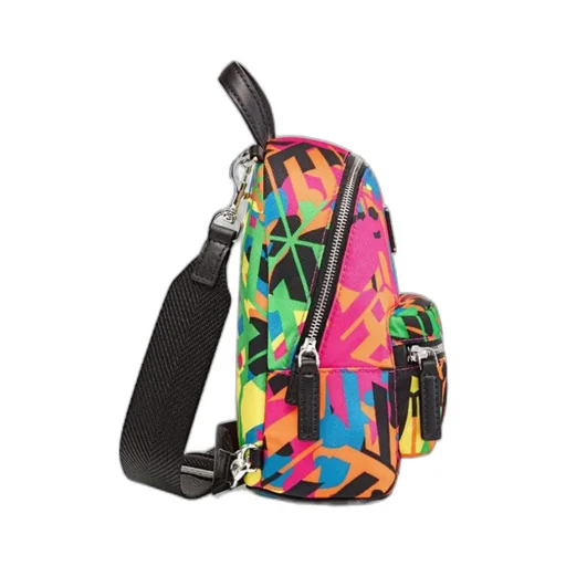 Abstract Pattern Printed Shoulder Bag