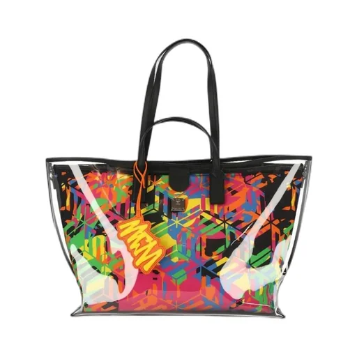 Abstract Pattern Printed Tote Bag