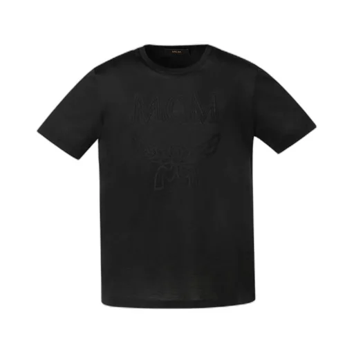 Logo Print Round-Collar T-Shirt