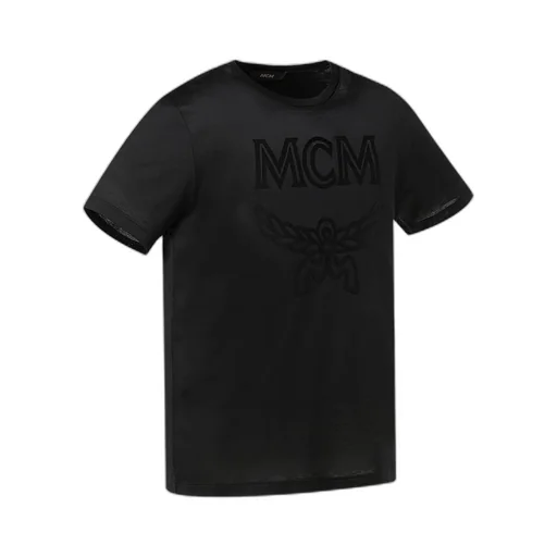 Logo Print Round-Collar T-Shirt