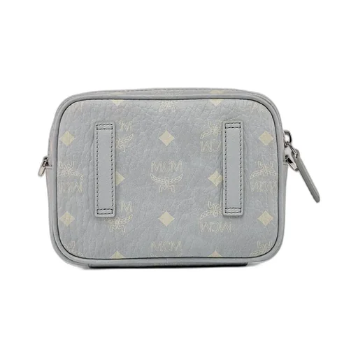 Logo Zipper Shoulder Bag