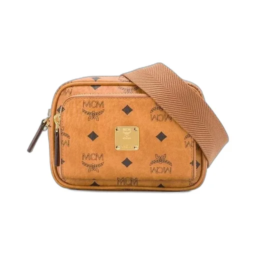 Visetos Logo Plaque Crossbody Bag