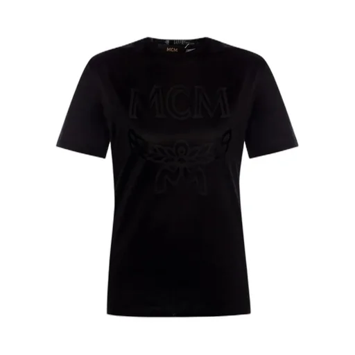 Logo Printed Round Collar T-Shirt