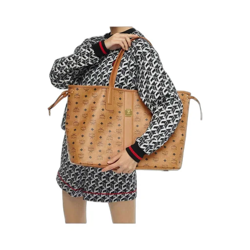 Liz Logo Plaque Top Handle Bag