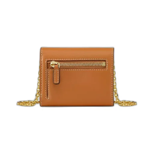Mini Mode Travia Logo Plaque Wallet