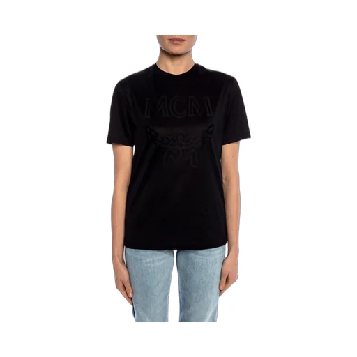 Logo Printed Round Collar T-Shirt