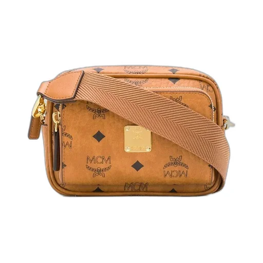Visetos Logo Plaque Crossbody Bag