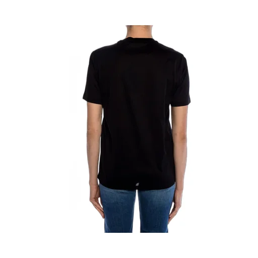 Logo Printed Round Collar T-Shirt