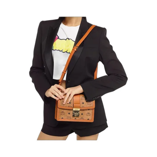 All-Over Monogram-Print Crossbody Bag