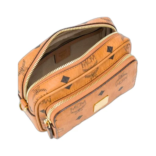 Visetos Logo Plaque Crossbody Bag