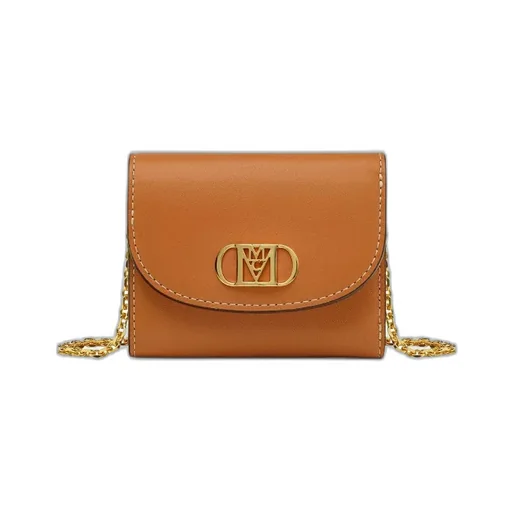 Mini Mode Travia Logo Plaque Wallet