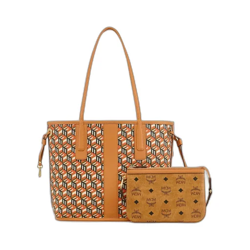 Liz Classic Visetos Double-Sided Handbag