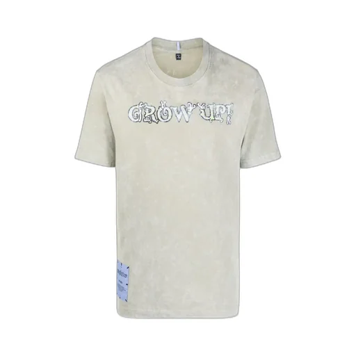 Grow Up Distressed-Effect T-Shirt