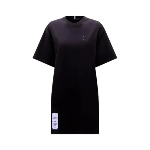 Round-Collar Short-Sleeve Dress