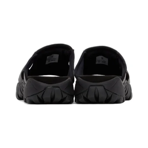 Padded Logo-Patch Slippers