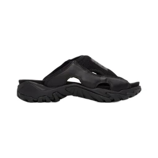 Padded Logo-Patch Slippers