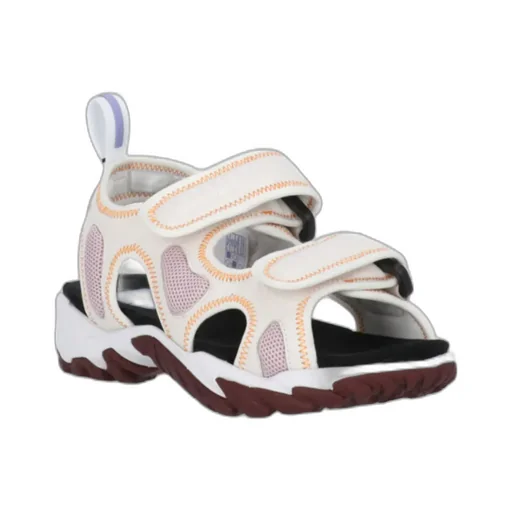 Striae Open-Toe Sandals