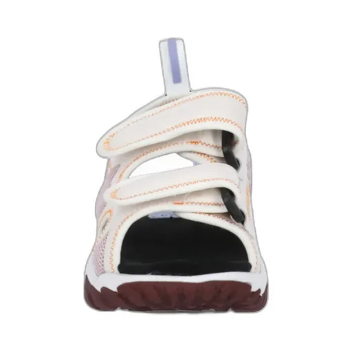 Striae Open-Toe Sandals