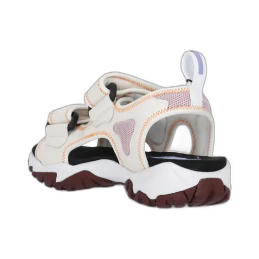 Striae Open-Toe Sandals