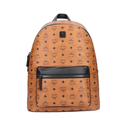 Medium Stark Monogram-Print Backpack