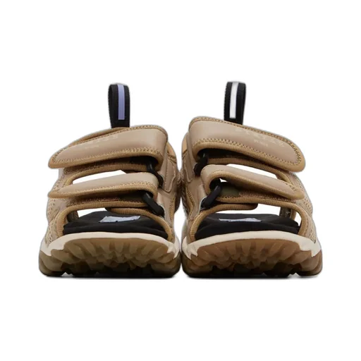 Logo And Buckle Sandals