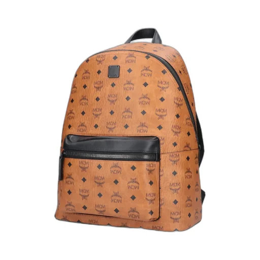 Medium Stark Monogram-Print Backpack