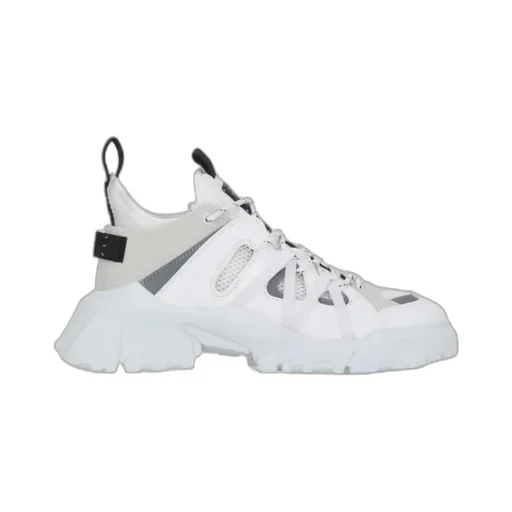 High-Top Mesh Sneakers