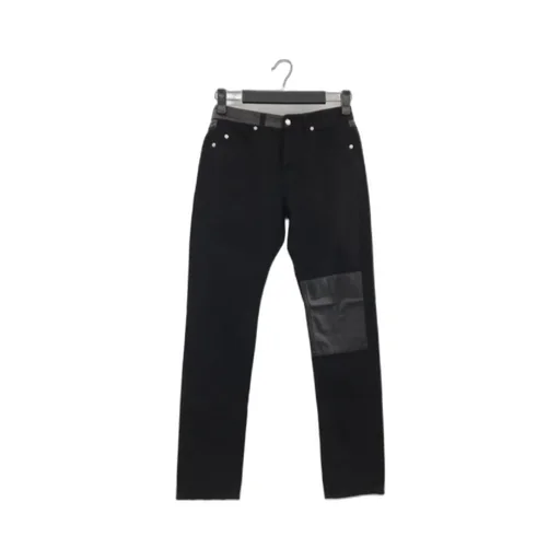 Pocket Detail Denim Pants