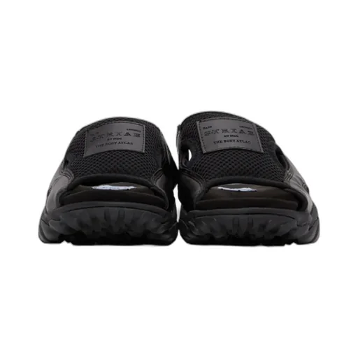 Padded Logo-Patch Slippers