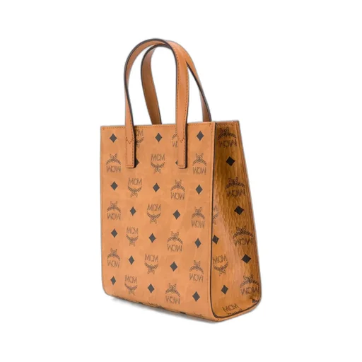 Monogram Print Tote Bag
