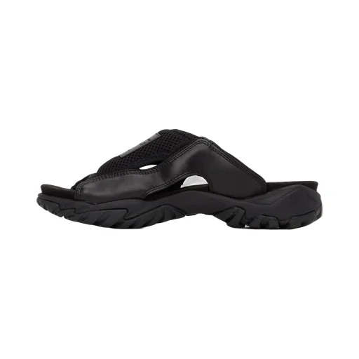 Padded Logo-Patch Slippers