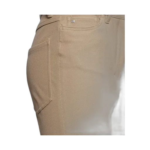 Button Detailed Flared Trousers