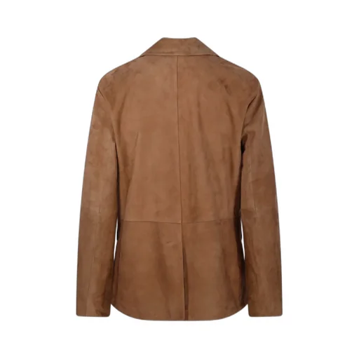 Single-Breasted Long-Sleeved Jacket