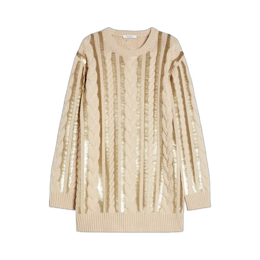 Short Wool And Cashmere Dress